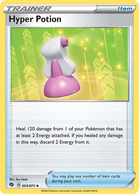 Hyper Potion 54/73 Reverse Holofoil Champion’s Path