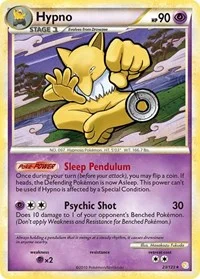 Hypno | 23/123 | Reverse Holofoil | HeartGold SoulSilver