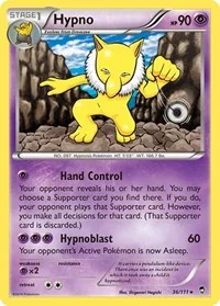 Hypno | 36/111 | Reverse Holofoil | XY - Furious Fists