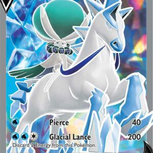 Ice Rider Calyrex V (Full Art) 163/198 Holofoil SWSH06: Chilling Reign