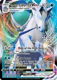 Ice Rider Calyrex VMAX | 046/198 (Holiday Calendar) | Holofoil | Miscellaneous Cards & Products