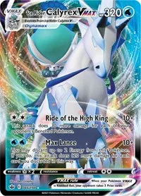 Ice Rider Calyrex VMAX | 046/198 | Holofoil | SWSH06: Chilling Reign
