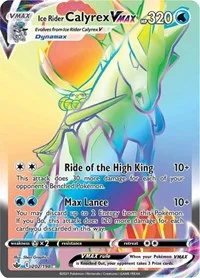 Ice Rider Calyrex VMAX (Secret) | 202/198 | Holofoil | SWSH06: Chilling Reign