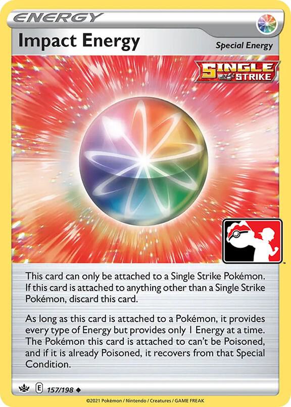 Impact Energy 157/198 Normal Prize Pack Series Cards