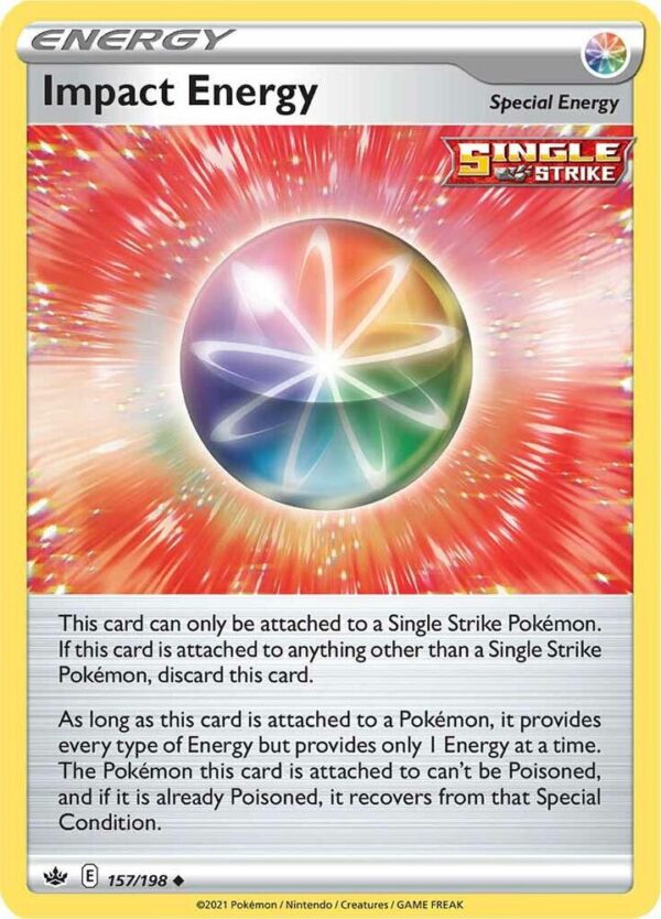Impact Energy 157/198 Normal SWSH06: Chilling Reign