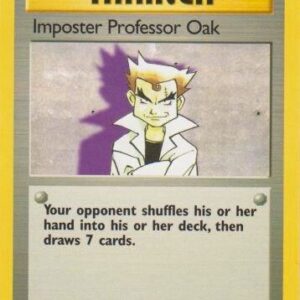 Imposter Professor Oak 073/102 Normal Base Set Imposter Professor Oak 073/102 Normal Base Set