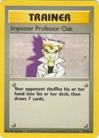 Imposter Professor Oak | 073/102 | Normal | Base Set