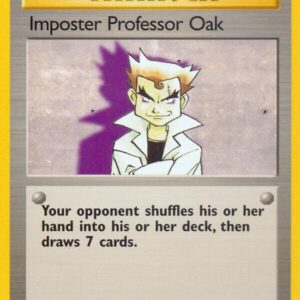 Imposter Professor Oak 102/130 Normal Base Set 2