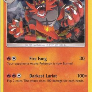 Incineroar 026/149 (Cracked Ice Holo) Holofoil Deck Exclusives