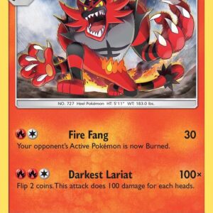 Incineroar 26/149 Reverse Holofoil SM Base Set Incineroar 26/149 Reverse Holofoil SM Base Set