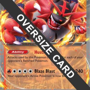 Incineroar ex 034/162 Holofoil Jumbo Cards