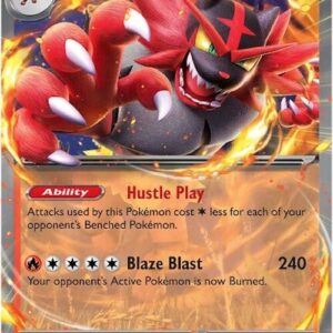 Incineroar ex 034/162 Holofoil SV05: Temporal Forces Incineroar ex 034/162 Holofoil SV05: Temporal Forces