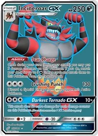 Incineroar GX (Full Art) | 167/181 | Holofoil | SM - Team Up