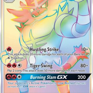 Incineroar GX (Secret) 147/145 Holofoil SM – Guardians Rising