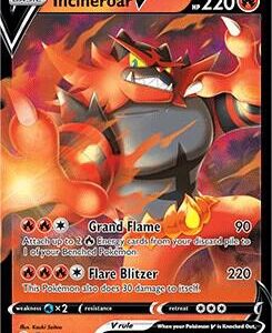 Incineroar V 08/73 Holofoil Champion’s Path