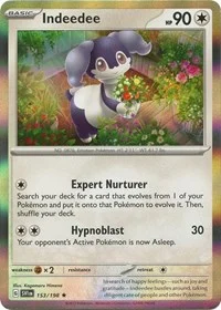 Indeedee | 153/198 | Holofoil | SV01: Scarlet & Violet Base Set Indeedee | 153/198 | Holofoil | SV01: Scarlet & Violet Base Set