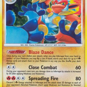 Infernape 3/100 Reverse Holofoil Stormfront Infernape 3/100 Reverse Holofoil Stormfront