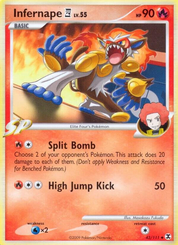 Infernape E4 43/111 Normal Rising Rivals