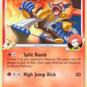 Infernape E4 43/111 Reverse Holofoil Rising Rivals Infernape E4 43/111 Reverse Holofoil Rising Rivals