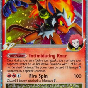 Infernape E4 Lv.X 108/111 Holofoil Rising Rivals Infernape E4 Lv.X 108/111 Holofoil Rising Rivals