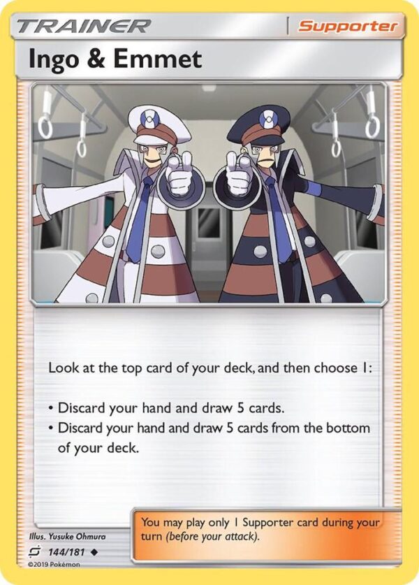Ingo & Emmet 144/181 Normal SM – Team Up
