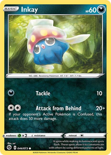 Inkay 44/73 Reverse Holofoil Champion’s Path