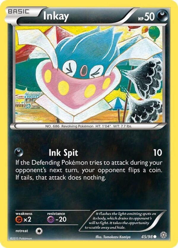 Inkay 45/98 Reverse Holofoil XY – Ancient Origins