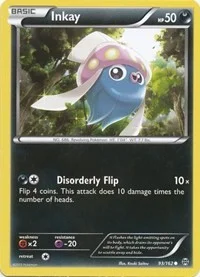 Inkay | 93/162 | Reverse Holofoil | XY - BREAKthrough