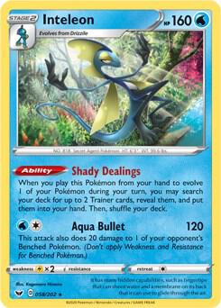 Inteleon 058/202 Normal Deck Exclusives