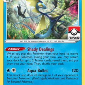 Inteleon 058/202 (Pokemon League) Reverse Holofoil League & Championship Cards Inteleon 058/202 (Pokemon League) Reverse Holofoil League & Championship Cards