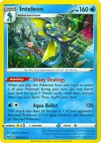 Inteleon | 058/202 (Cosmos Holo) | Holofoil | Miscellaneous Cards & Products Inteleon | 058/202 (Cosmos Holo) | Holofoil | Miscellaneous Cards & Products