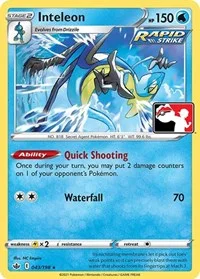 Inteleon (43) | 043/198 | Normal | Prize Pack Series Cards