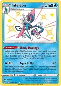 Inteleon | SV027/SV122 | Holofoil | Shining Fates: Shiny Vault