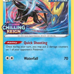 Inteleon SWSH113 (Prerelease) Holofoil SWSH: Sword & Shield Promo Cards Inteleon SWSH113 (Prerelease) Holofoil SWSH: Sword & Shield Promo Cards