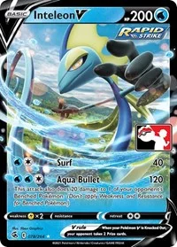 Inteleon V | 078/264 | Holofoil | Prize Pack Series Cards