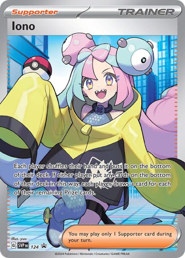 Iono 124 Holofoil SV: Scarlet & Violet Promo Cards