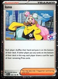 Iono | 185/193 (Cosmo Foil) | Holofoil | Miscellaneous Cards & Products