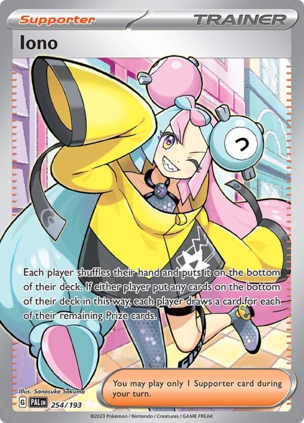 Iono 254/193 Holofoil SV02: Paldea Evolved Iono 254/193 Holofoil SV02: Paldea Evolved