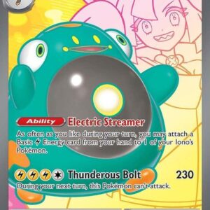 Iono’s Bellibolt ex 172/159 Holofoil SV09: Journey Together