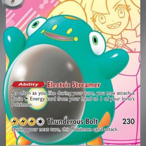 Iono’s Bellibolt ex 194 Holofoil SV: Scarlet & Violet Promo Cards
