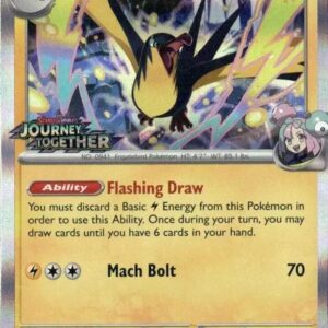 Iono’s Kilowattrel 182 (Prerelease) Holofoil SV: Scarlet & Violet Promo Cards Iono’s Kilowattrel 182 (Prerelease) Holofoil SV: Scarlet & Violet Promo Cards