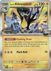 Iono's Kilowattrel | 182 (Prerelease) | Holofoil | SV: Scarlet & Violet Promo Cards