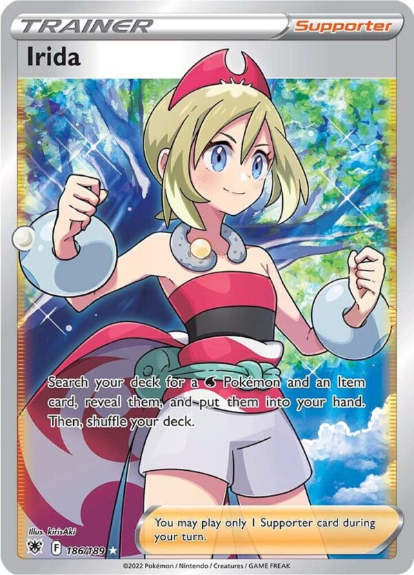 Irida (Full Art) 186/189 Holofoil SWSH10: Astral Radiance