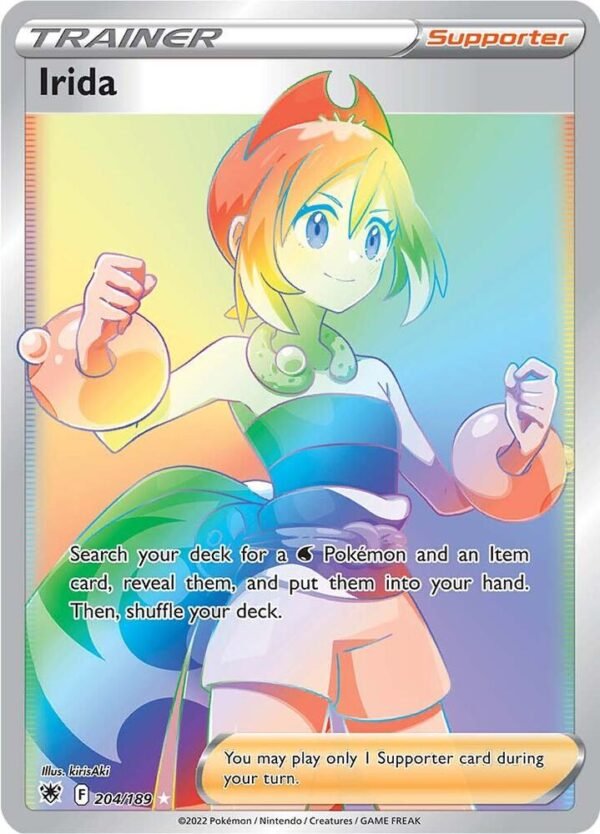 Irida (Secret) 204/189 Holofoil SWSH10: Astral Radiance