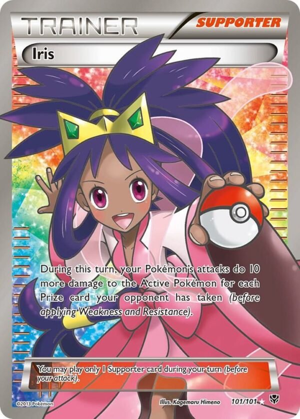 Iris (101 Full Art) 101/101 Holofoil Plasma Blast Iris (101 Full Art) 101/101 Holofoil Plasma Blast