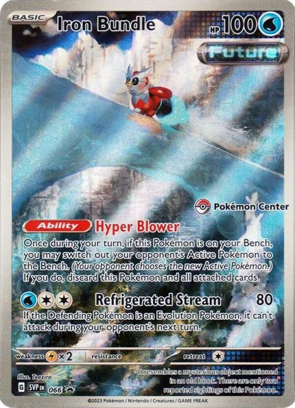 Iron Bundle 066 (Pokemon Center Exclusive) Holofoil SV: Scarlet & Violet Promo Cards