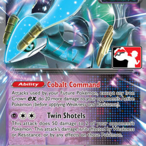 Iron Crown ex 081/162 Holofoil Prize Pack Series Cards