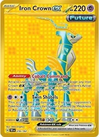 Iron Crown ex | 216/162 | Holofoil | SV05: Temporal Forces