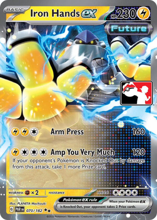 Iron Hands ex 070/182 Holofoil Prize Pack Series Cards