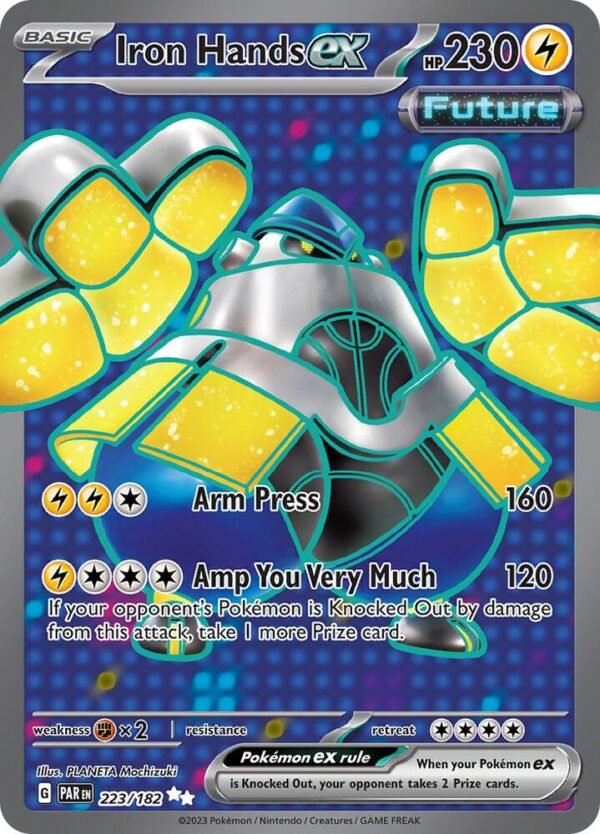 Iron Hands ex 223/182 Holofoil SV04: Paradox Rift